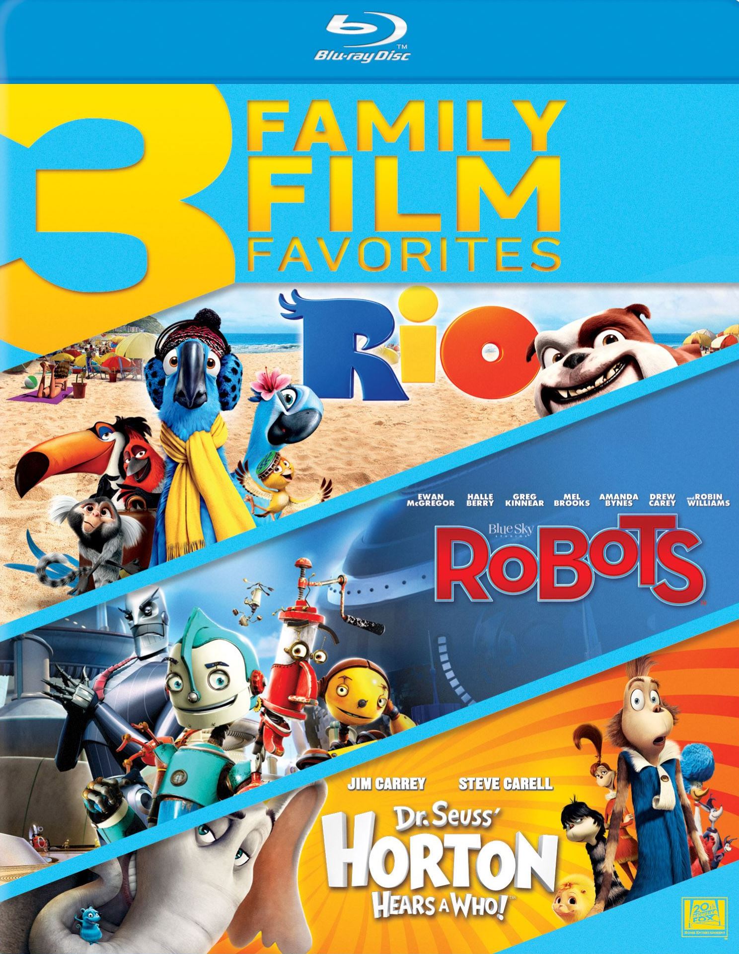 Best Buy: Rio/Robots/Horton Hears a Who! [3 Discs] [Blu-ray]
