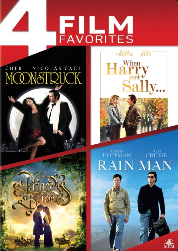  Moonstruck/Rain Man/When Harry Met Sally/The Princess Bride [4 Discs] [DVD]