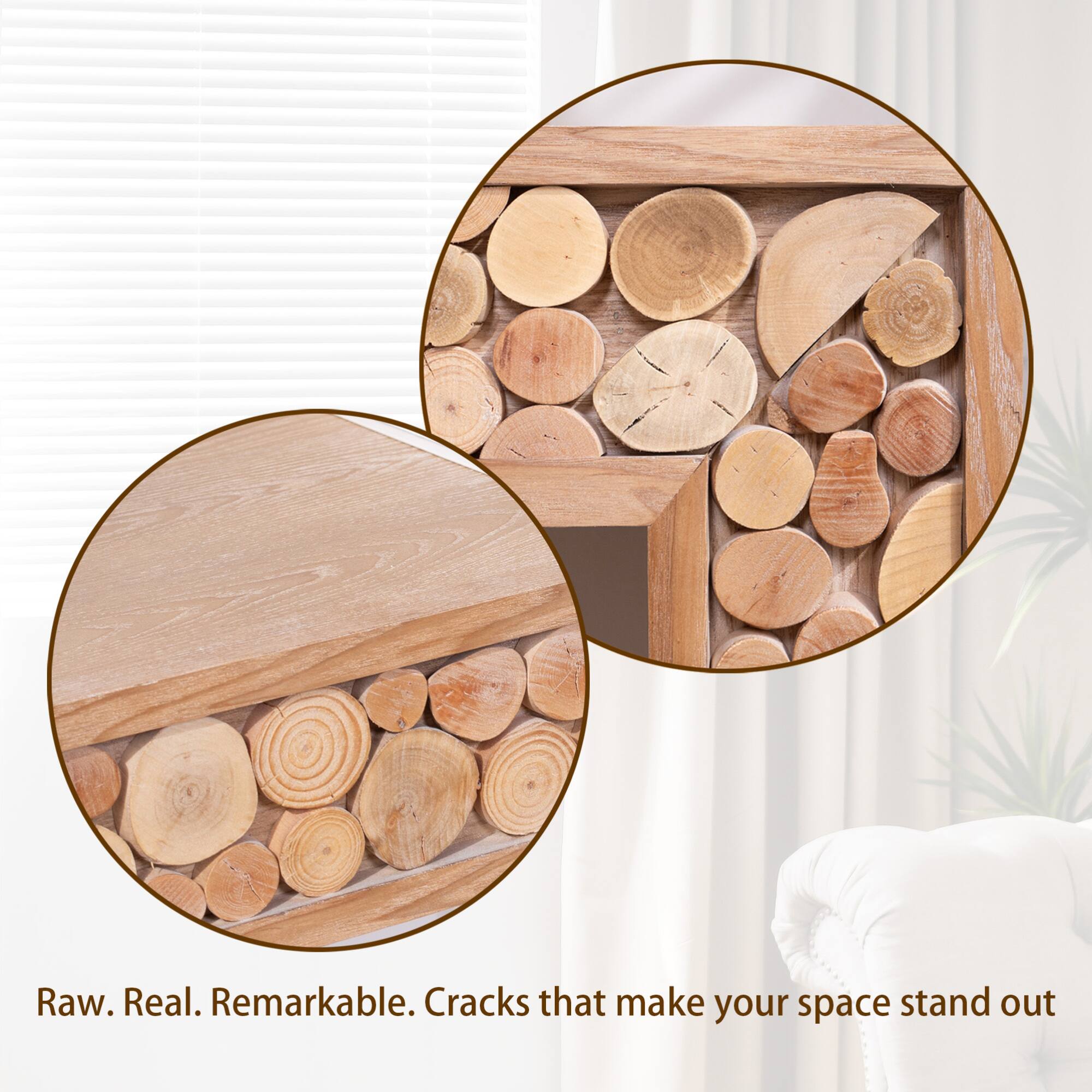 Raw. Real. Remarkable. Cracks that make your space stand out