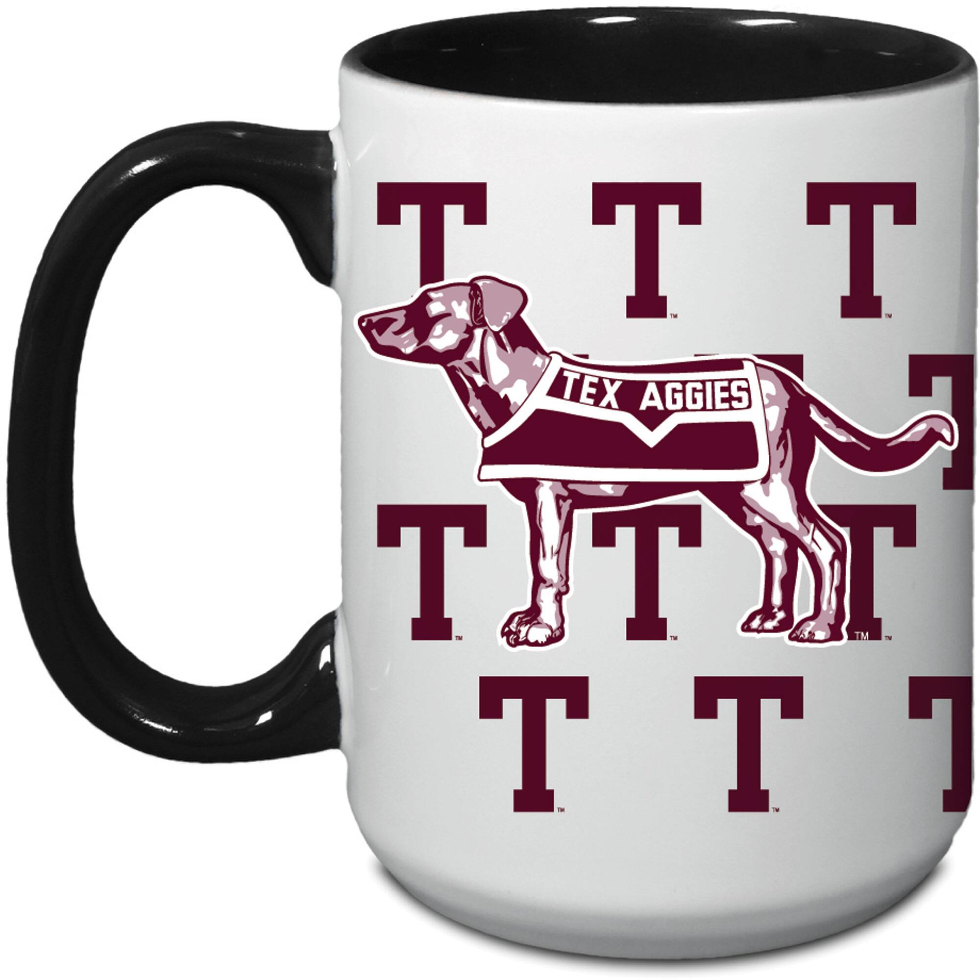Indigo Falls - Texas A&M Aggies 15oz. Vintage Repeat Java Mug - Multicolor