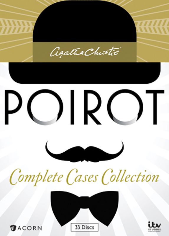  Agatha Christie's Poirot: Complete Cases Collection [33 Discs] [DVD]