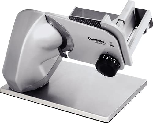 Chef'sChoice - VariTilt Professional Electric Food Slicer - White - Angle