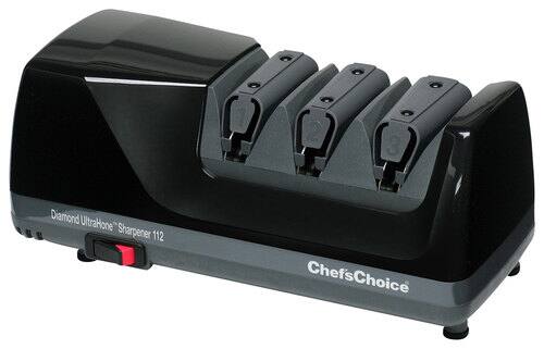Front Standard. Chef'sChoice - UltraHone Electric Knife Sharpener - Black.