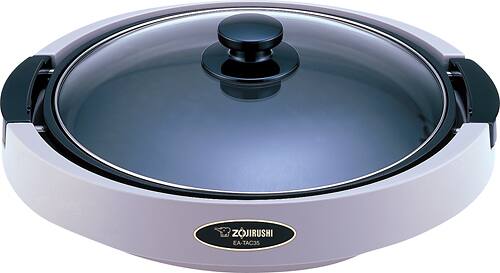 Zojirushi - Gourmet Sizzler Electric Griddle - Herb Cacao - Front_Zoom