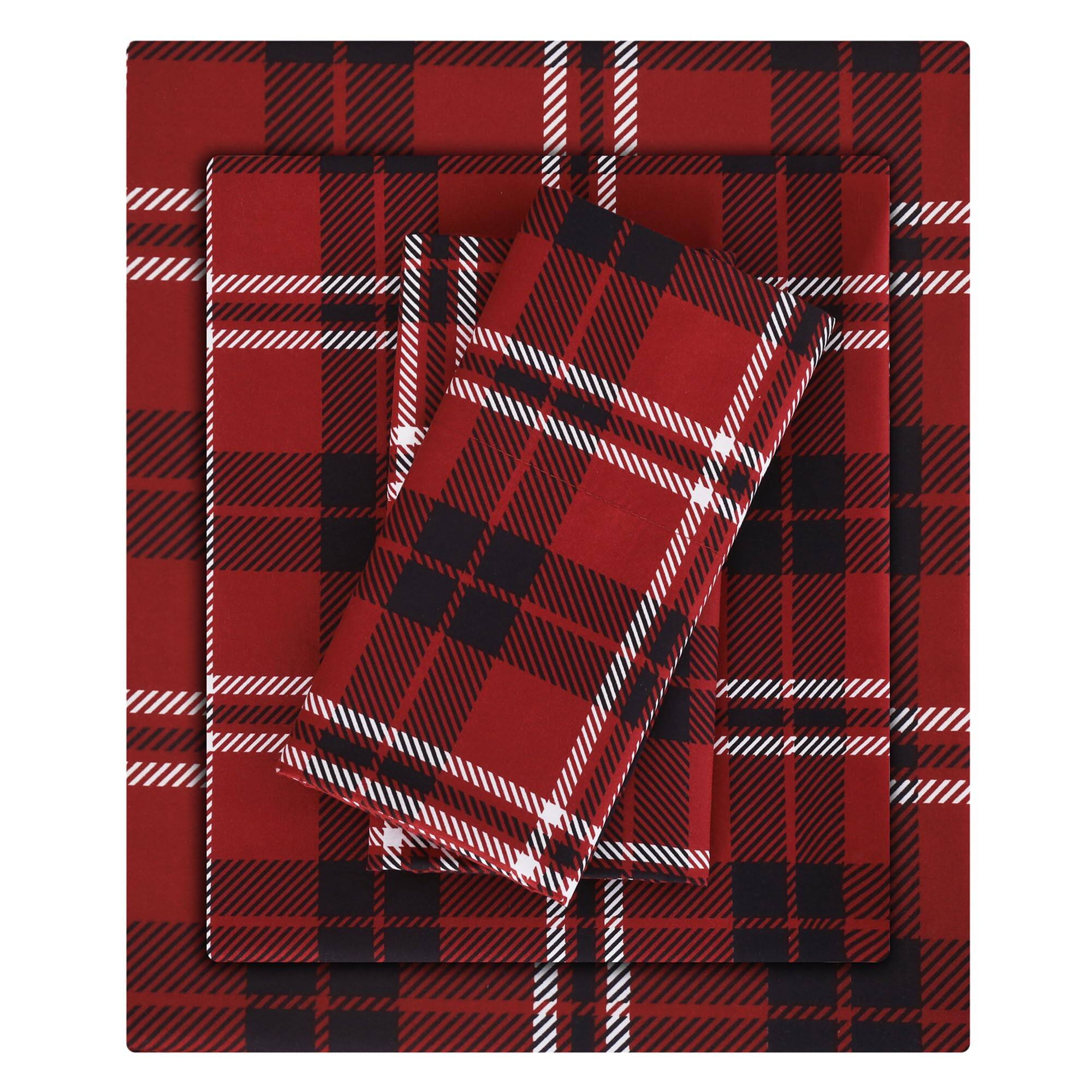 Red & Black Grid King