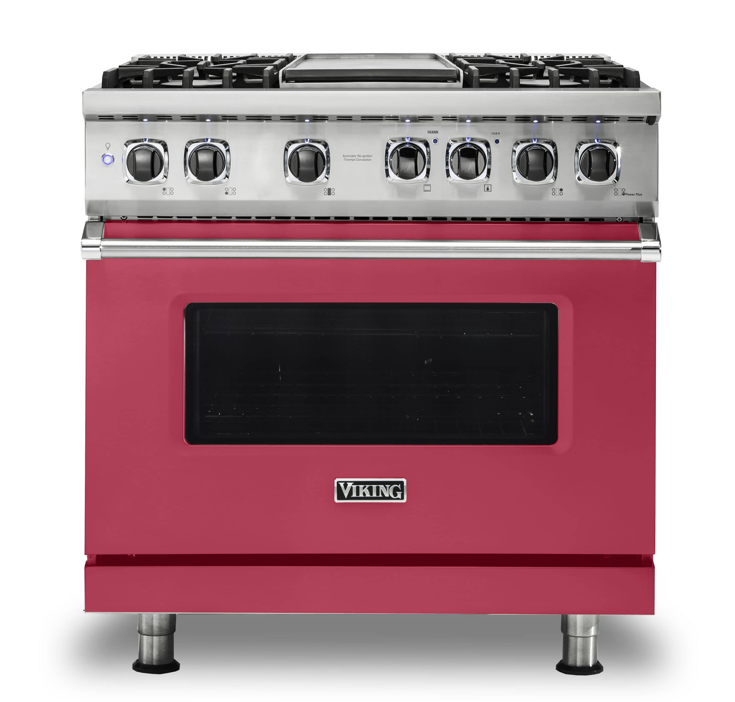 Viking - 36-Inch Dual Fuel Freestanding Range - Valentine - Front_Zoom