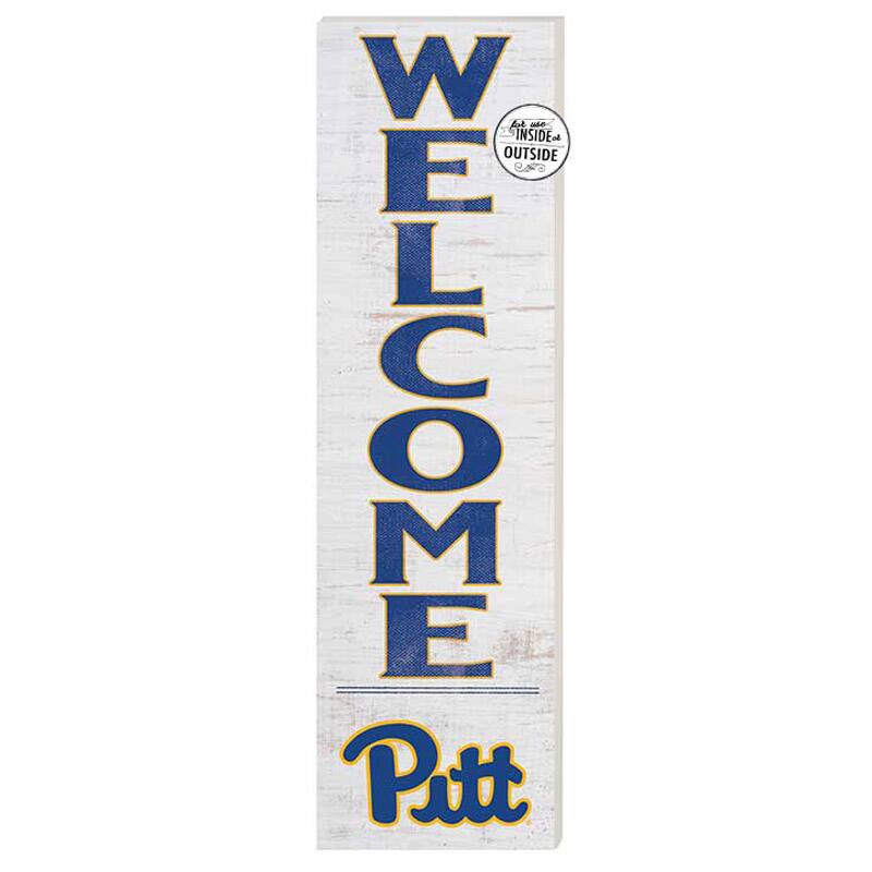 Jardine - Pitt Panthers 10'' x 35'' Indoor/Outdoor Welcome Sign - Blue