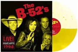The B-52's - Live at Rock 'N Rockets - Yellow Liquid Vinyl - VINYL LP
