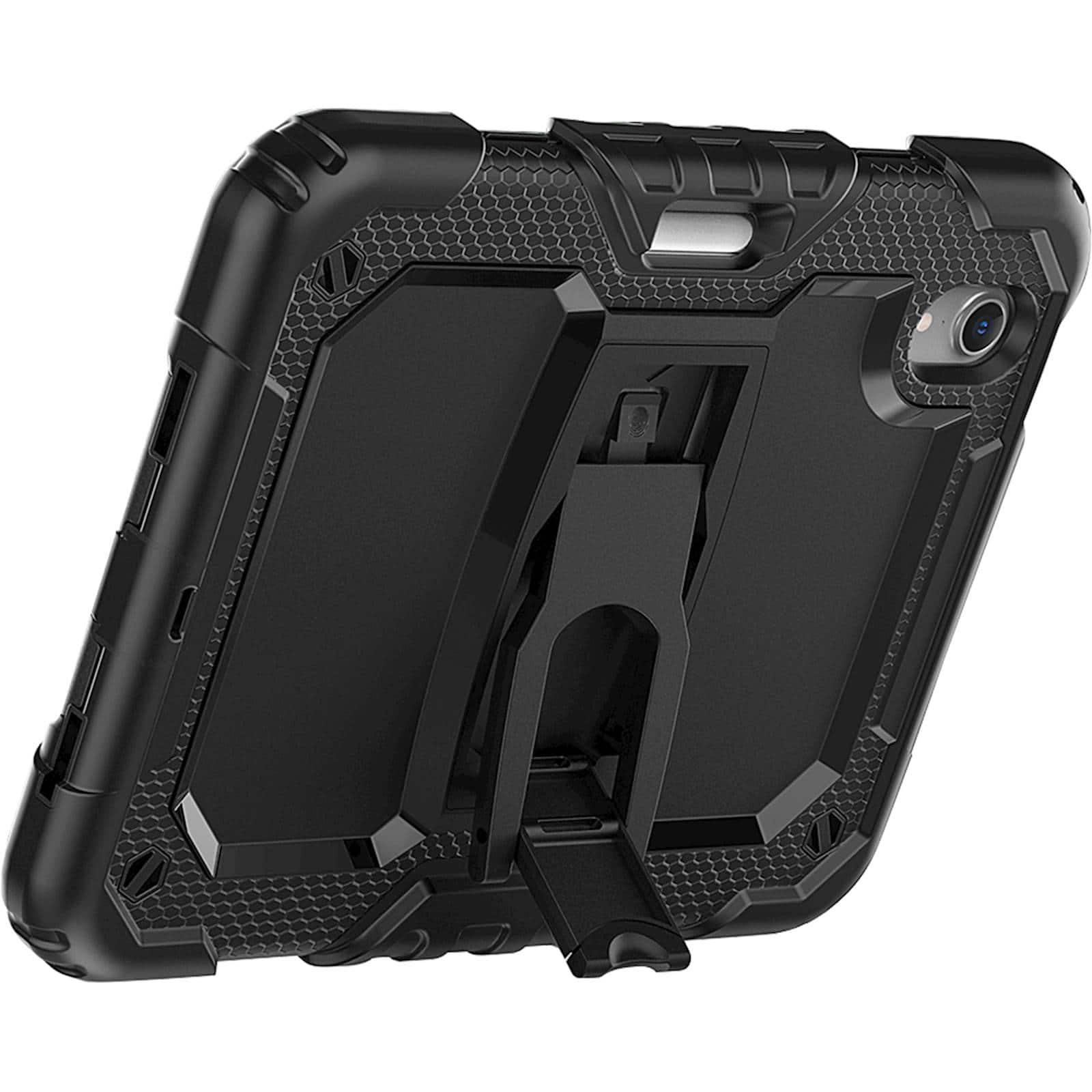 Alt View 12. SaharaCase - Defence Series Case for Apple iPad mini (A17 Pro) and Apple iPad mini (6th Generation 2021) - Black.