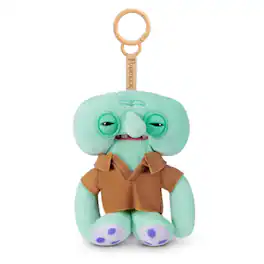 ZURU - Fugglers Spongebob 5'' Plush Keychain (Squidward) - Blue