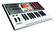 Angle. M-Audio - Axiom AIR 25 Premium Keyboard and Pad Controller - White.