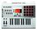 Front. M-Audio - Axiom AIR 25 Premium Keyboard and Pad Controller - White.