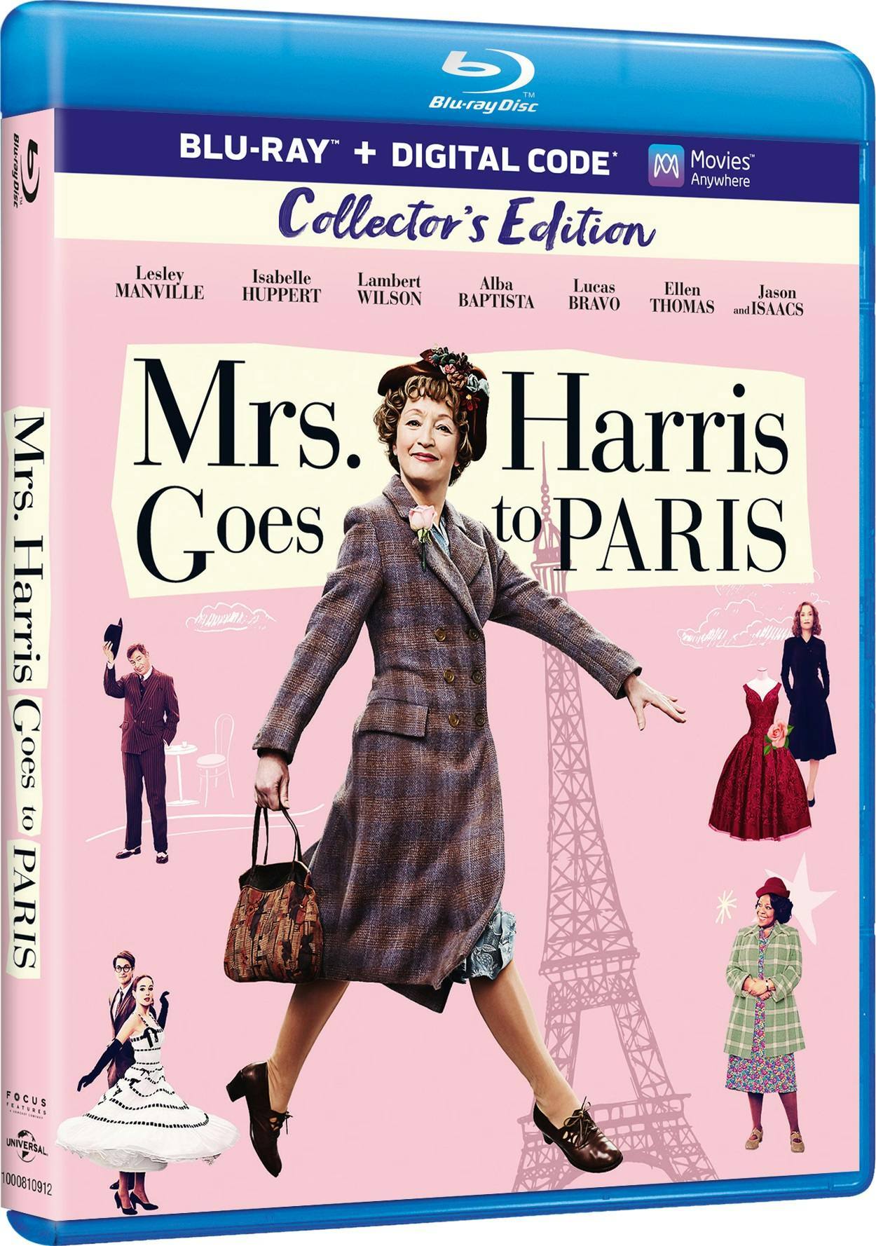 Angle. Mrs. Harris Goes to Paris (Blu-ray + Digital Copy) [Blu-ray].