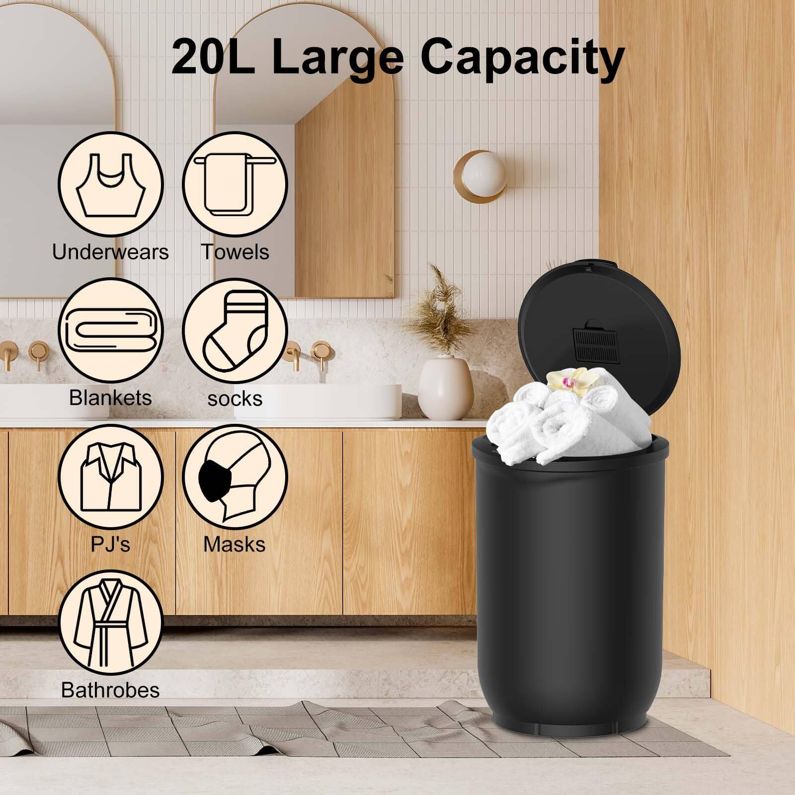 20L Large Capacity

- Underwears
- Towels
- Blankets
- Socks
- P.J.'s
- Masks
- Bathrobes