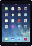 Front Zoom. Apple - iPad® Air with Wi-Fi + Cellular - 128GB - (AT&T) - Space Gray.