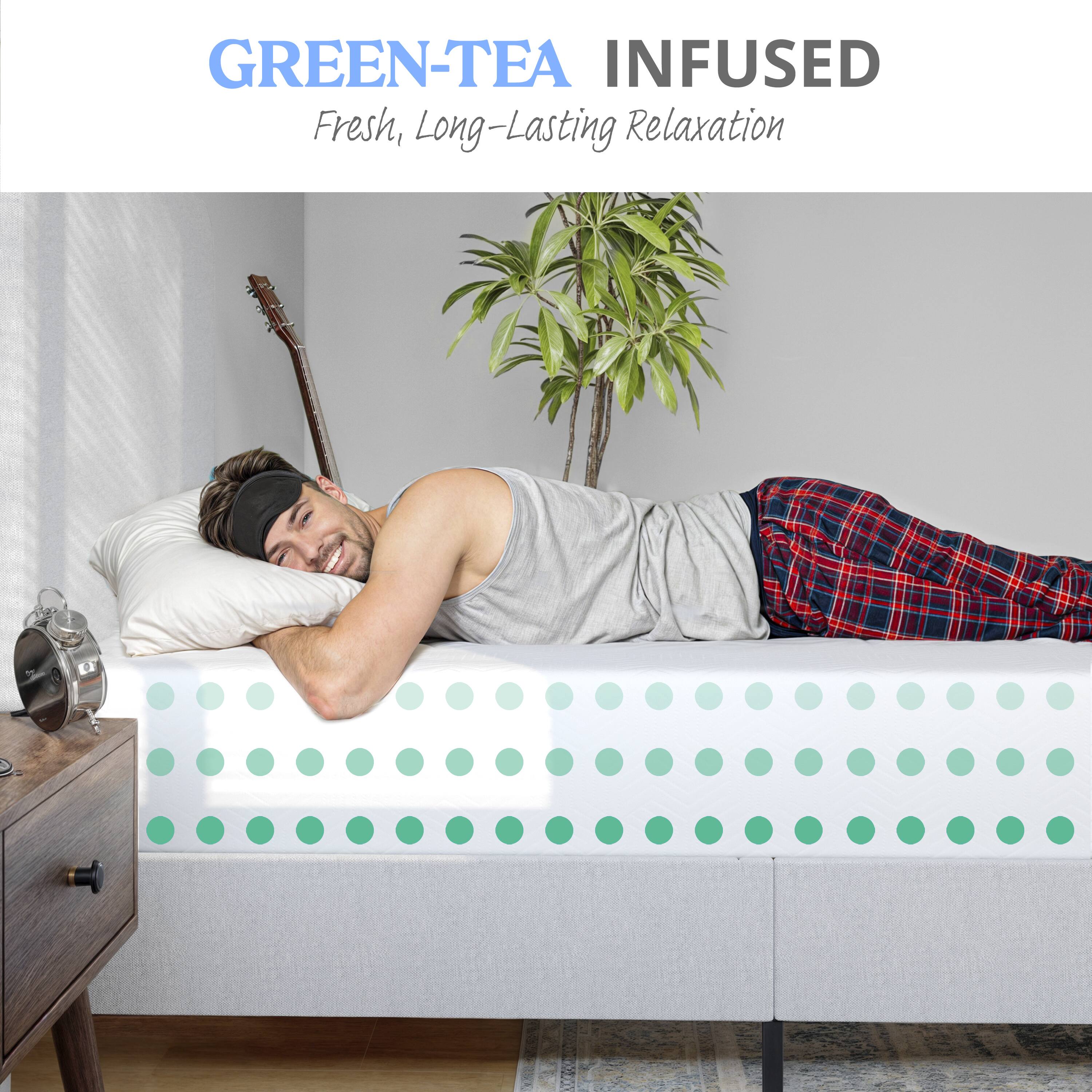 GREEN-TEA INFUSED  
Fresh, Long-Lasting Relaxation
