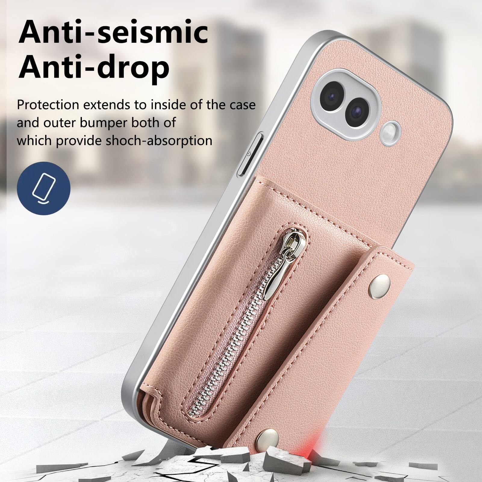 Anti-seismic Anti-drop

Protection extends to inside of the case and outer bumper both of which provide shock-absorption