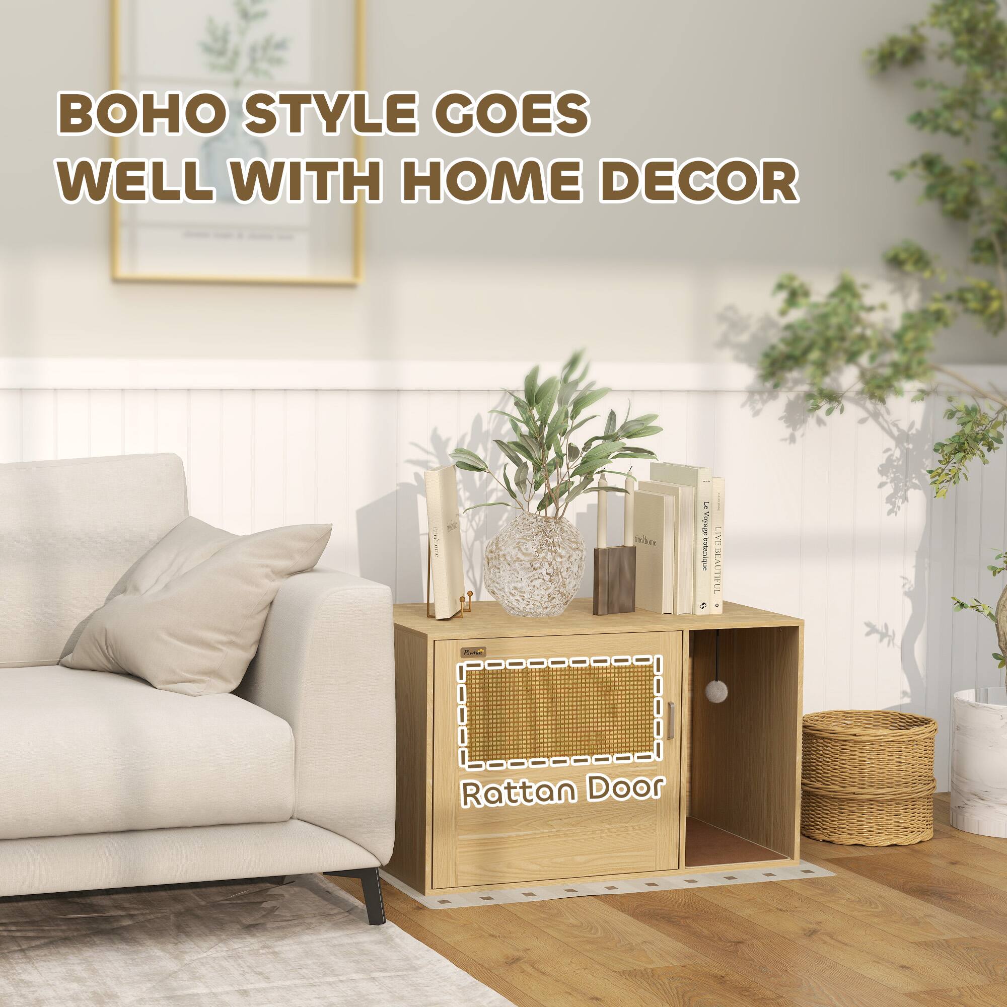 BOHO STYLE GOES WELL WITH HOME DECOR

Rattan Door