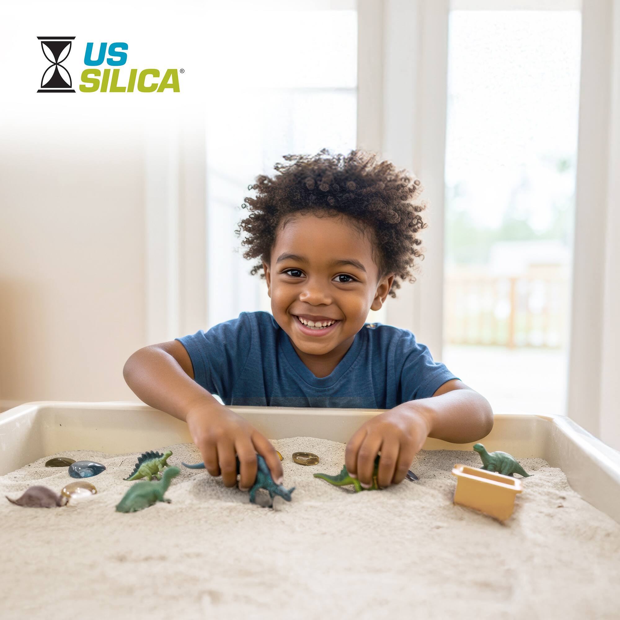 Alt View 7. U.S. Silica - U.S. Silica Snow White Play Sand Sparkling White & Super Soft, 50 Pound, 10 Pack.