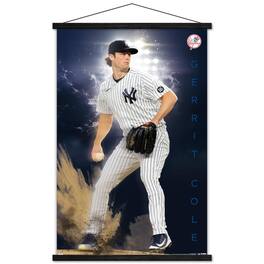 Trends International - Gerrit Cole New York Yankees 24" x 34.75" Magnetic Framed Player Poster - Multicolor
