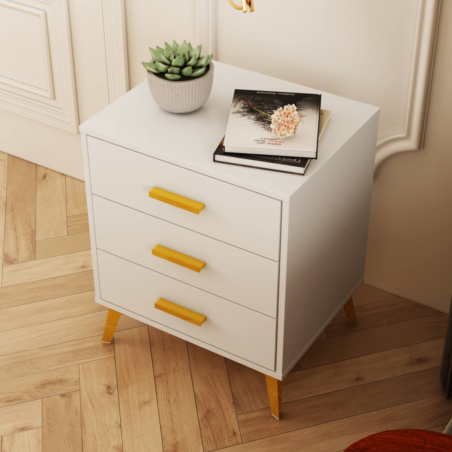 The text on the image is "SIMPLE AND SUPER".