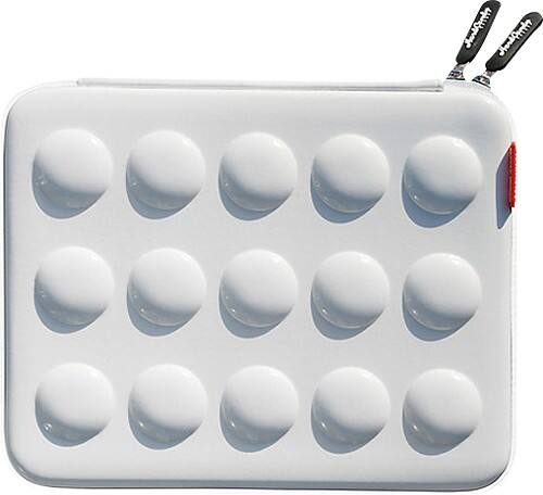 Front Standard. Hard Candy Cases - Bubble Sleeve for Apple® iPad® and iPad 2 - White.