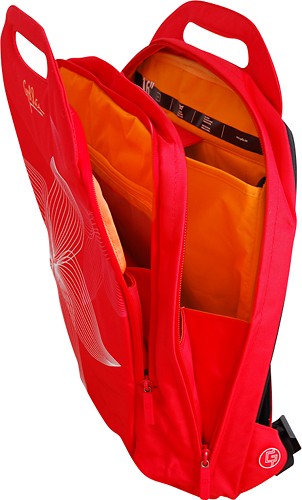 Naar boven Opnemen Frank Worthley Best Buy: Golla Laptop Backpack Red/Light Gray G831