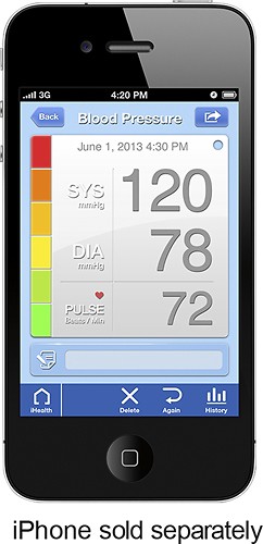 Best Buy: iHealth Blood Pressure Monitor for Apple® iPhone®, iPod