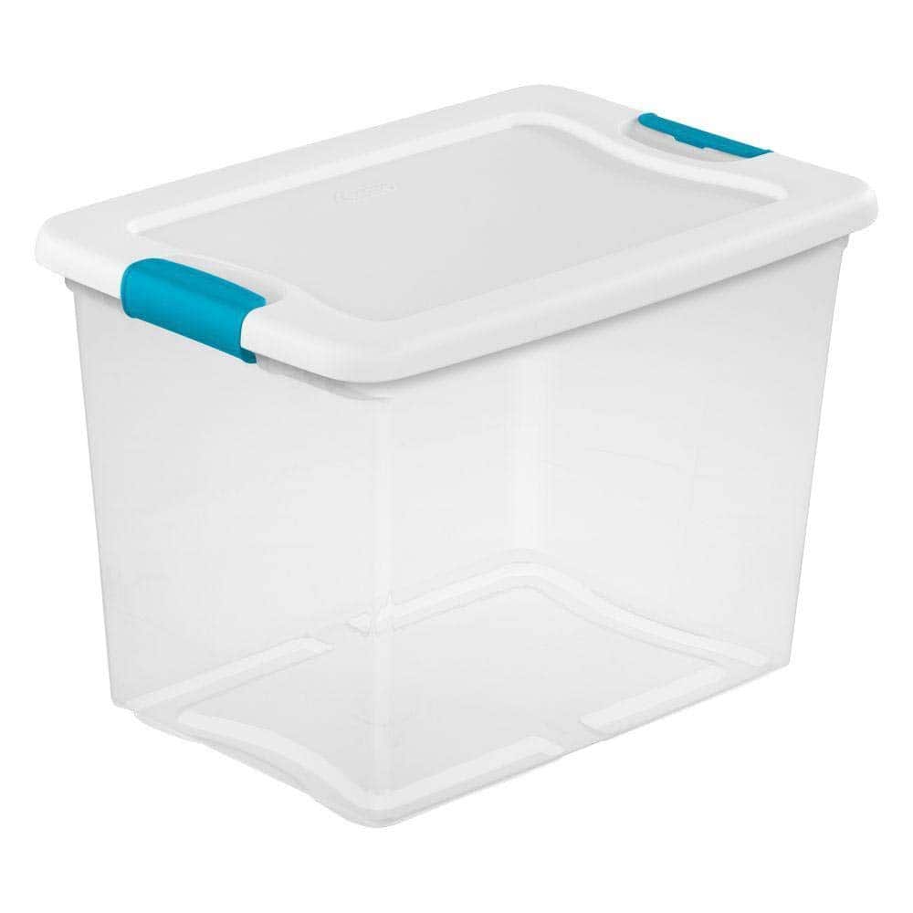 Sterilite - 25 Quart Latching Box - Clear