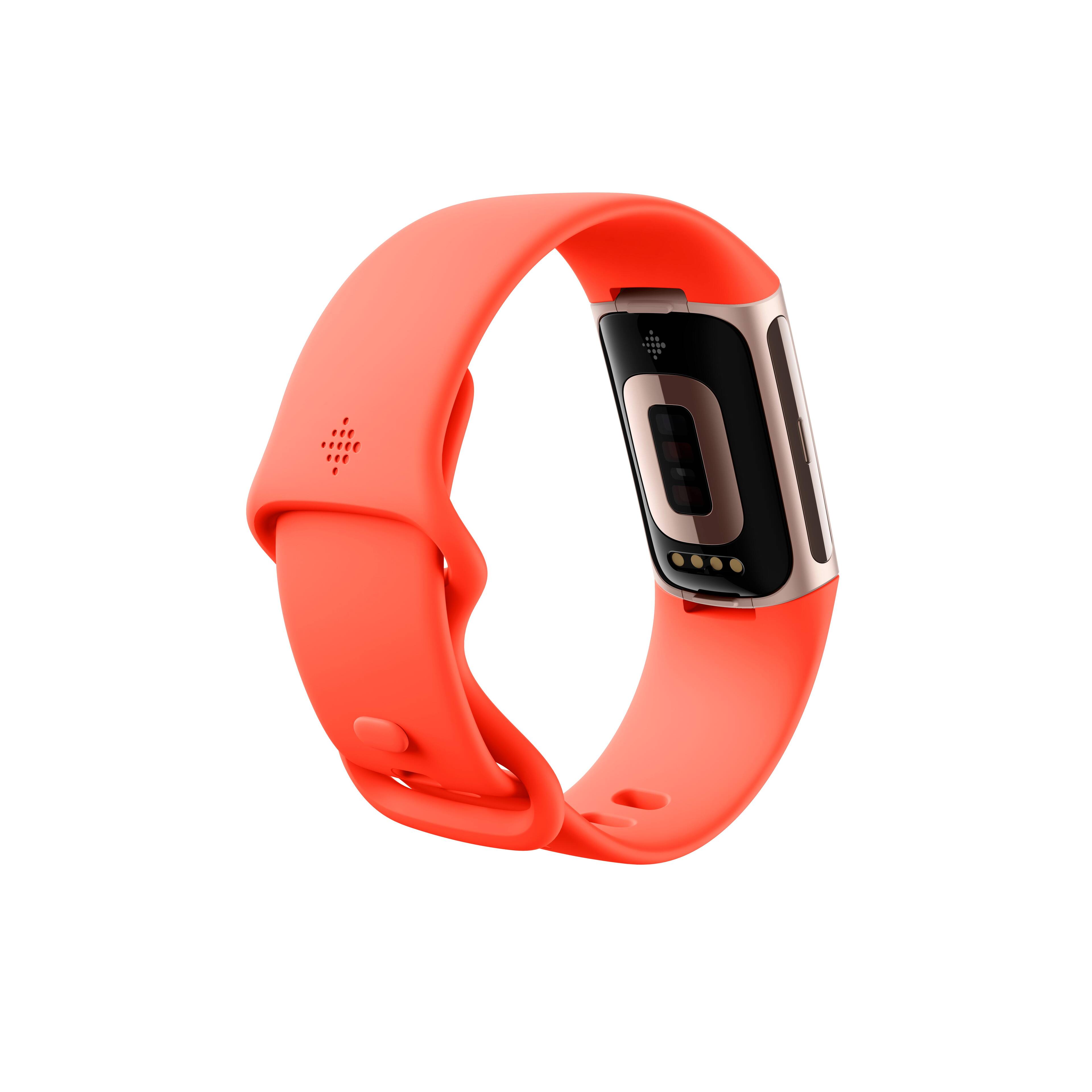 Back. Google - Charge 6 Advanced Fitness & Health Tracker - Works with Android and iOS - Coral.