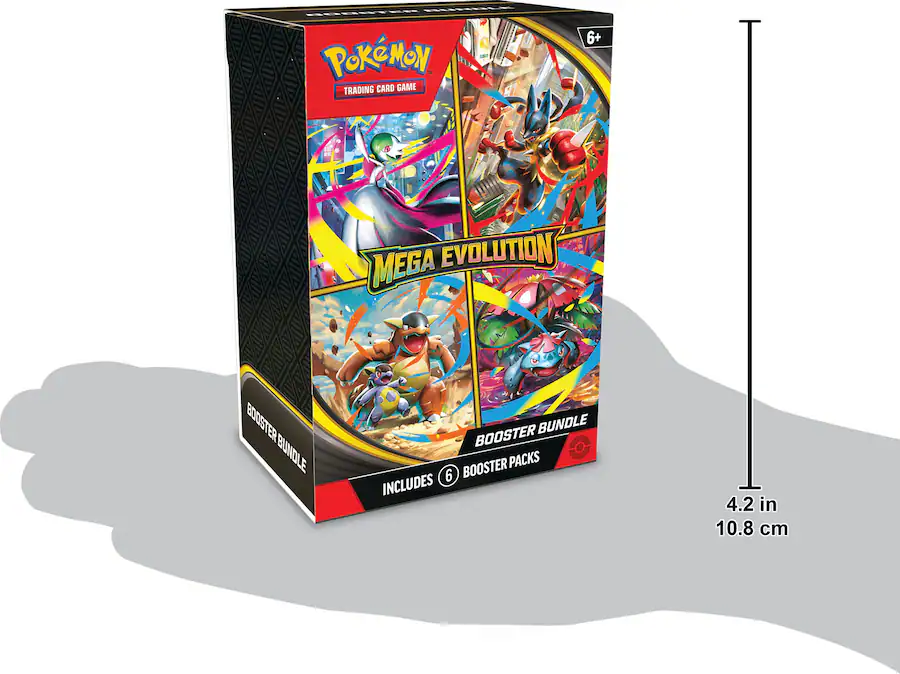 Pokémon Trading Card Game: Mega Evolution Booster Bundle 10-10054