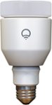 Front Zoom. LIFX - Edison Screw Wi-Fi Multicolor Dimmable LED Light Bulb, 75W Equivalent - White.