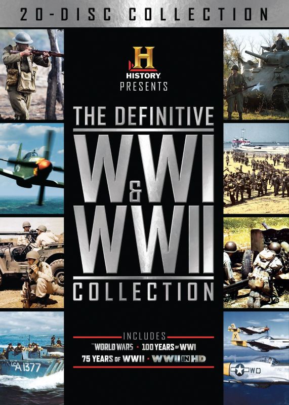  The Definitive WWI &amp; WWII Collection [20 Discs] [DVD]