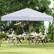 Alt View 3. Costway - Costway 10 X 10 FT Pop up Canopy Tent with Portable Carrying Bag 8 Stakes 4 Wind Ropes - White.
