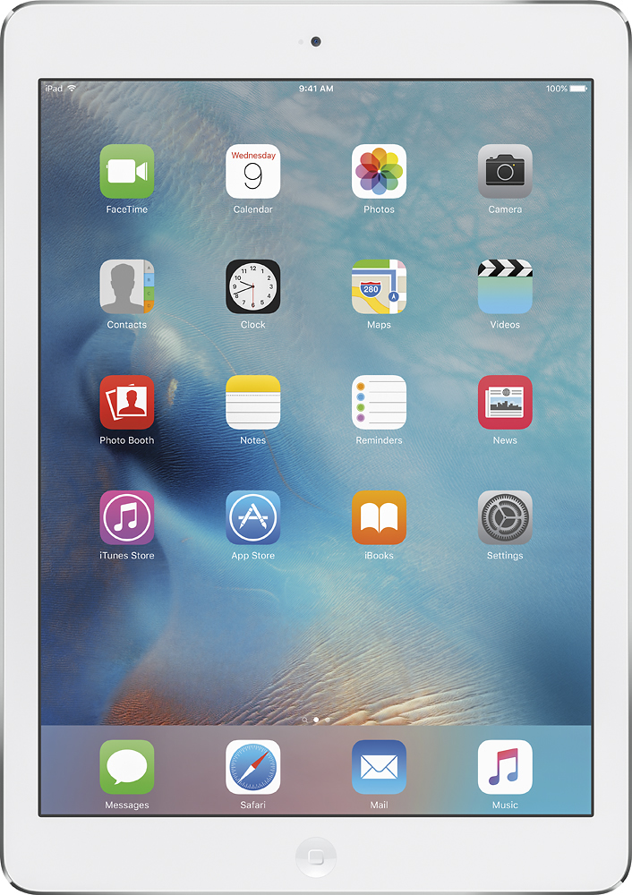 Best Buy: Apple iPad® Air with Wi-Fi 16GB Silver MD788LL/A