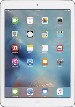 Apple - Refurbished Excellent - iPad® Air with Wi-Fi - 16GB - Silver