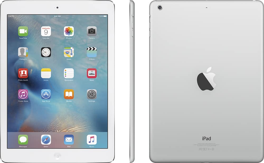 Best Buy: Apple iPad® Air with Wi-Fi 16GB Silver MD788LL/A