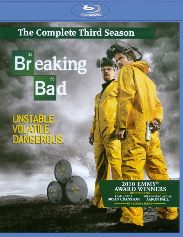  Breaking Bad: The Complete Third Season [3 Discs] [Blu-ray]