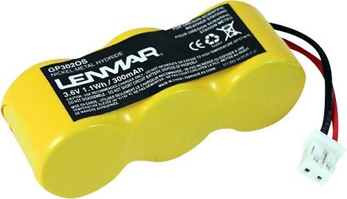 Angle Standard. Lenmar - Nickel-Metal Hydride Battery for Select Oregon Scientific Weather Stations.