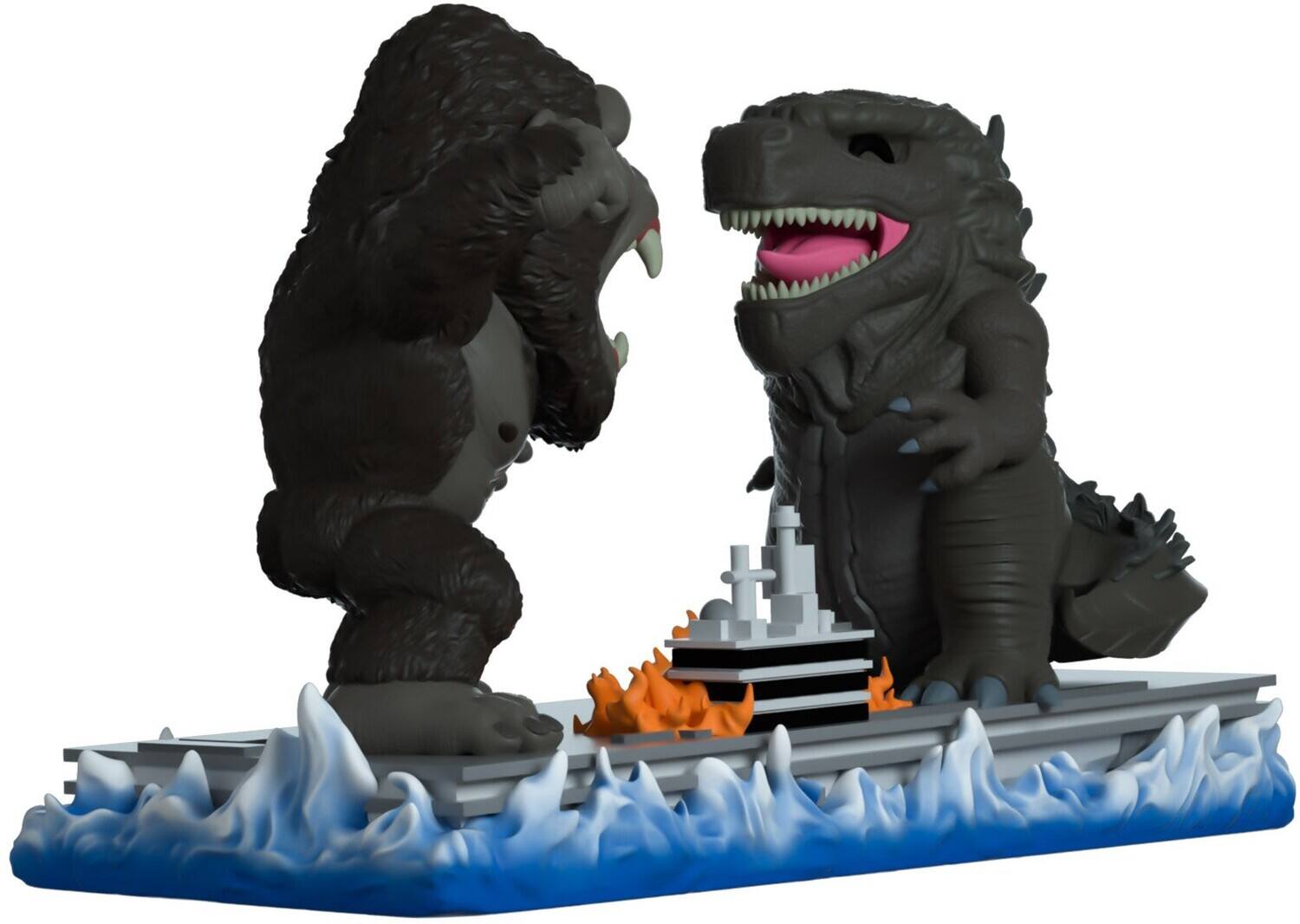 Alt View 3. Youtooz - Youtooz - Godzilla vs Kong - Godzilla vs Kong #2   - Collectibles - Multicolor.