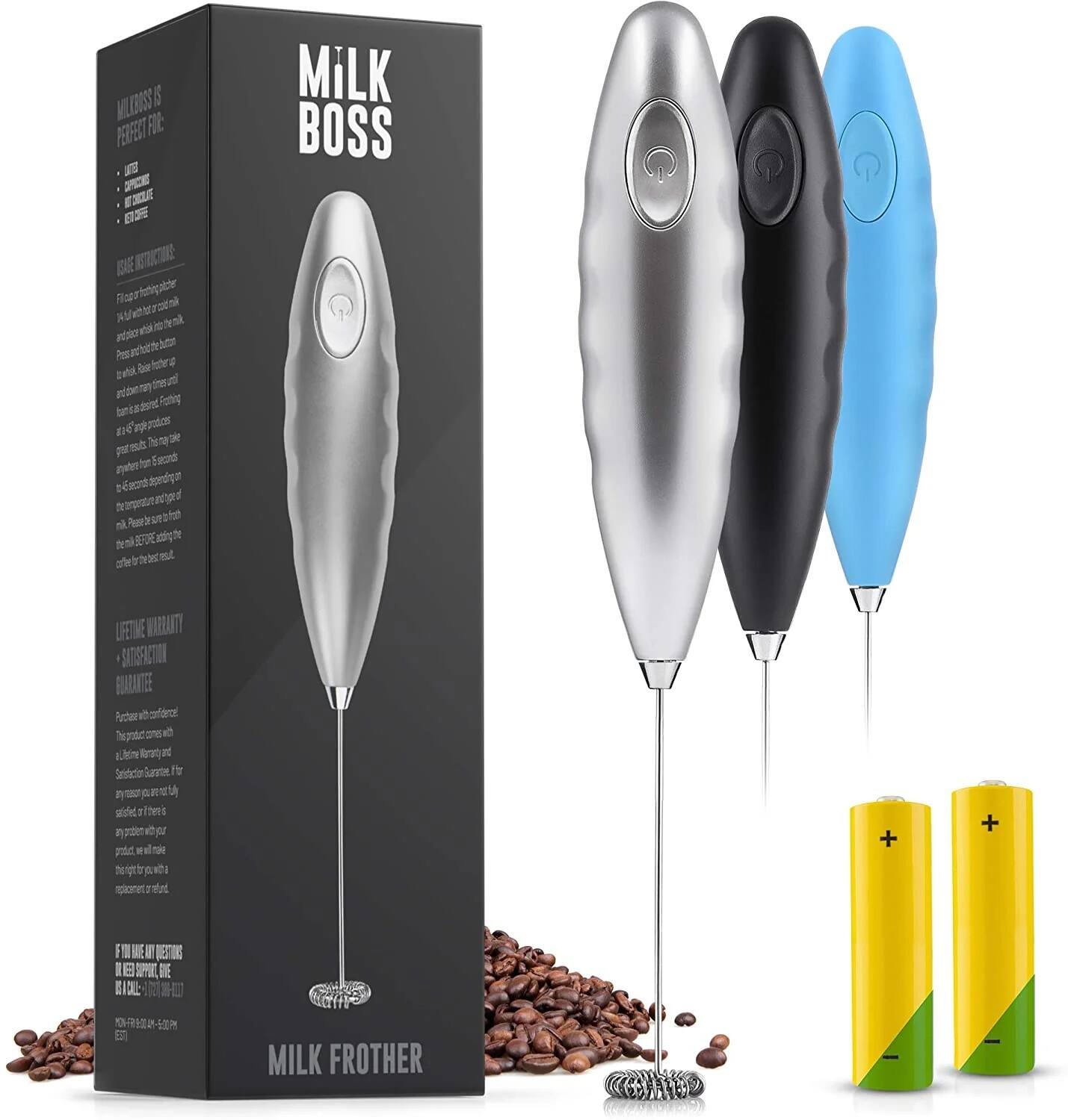 MILK BOSS

MILK FROTHER

MILK BOSS IS PERFECT FOR:
- LATTE
- CAPPUCINO
- ESPRESSO
- MOCHA
- HOT CHOCOLATE

GAME INSTRUCTIONS:
1. Fill the frothing pitcher with cold milk.
2. Add a little bit of milk to the milk frother.
3. Press the button until the milk frother is full.
4. Press the button again until the milk frother is full.
5. Press the button again until the milk frother is full.
6. Press the button again until the milk frother is full.
7. Press the button again until the milk frother is full.
8. Press the button again until the milk frother is full.
9. Press the button again until the milk frother is full.
10. Press the button again until the milk frother is full.
11. Press the button again until the milk frother is full.
12. Press the button again until the milk frother is full.
13. Press the button again until the milk frother is full.
14. Press the button again until the milk frother is full.
15. Press the button