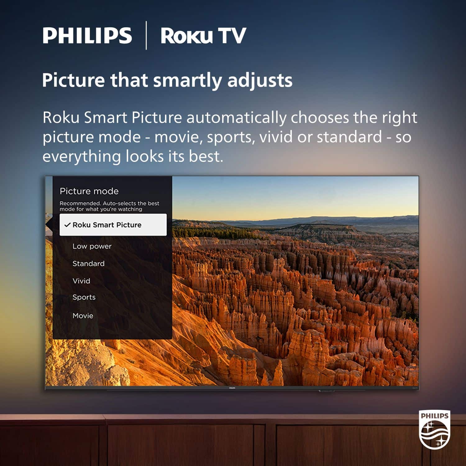 テレビ Lunapii Roku QLED 7900 Series FHD QLED Roku TV 32PFL7975/F7 | Philips