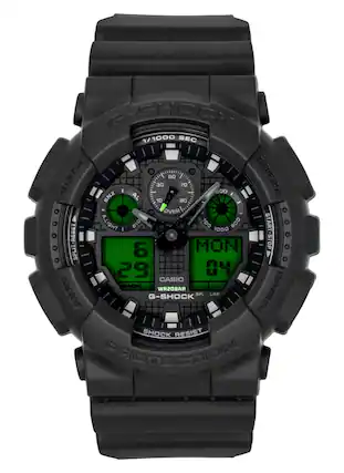 G-SHOCK
1/1000 SEC
ADJUST
50
REVERSE
30
70
I
500
SNZ
AL
10
06
OVER
A.LIGHT
SIG
100
1000
006
START-STOP
SPLIT-RESET
6
MON
29
04
CASIO
MACH
WR20BAR
MODE
G-SHOCK
SPL
LAP
FORWARD
SHOCK RESIST
PROTECTION