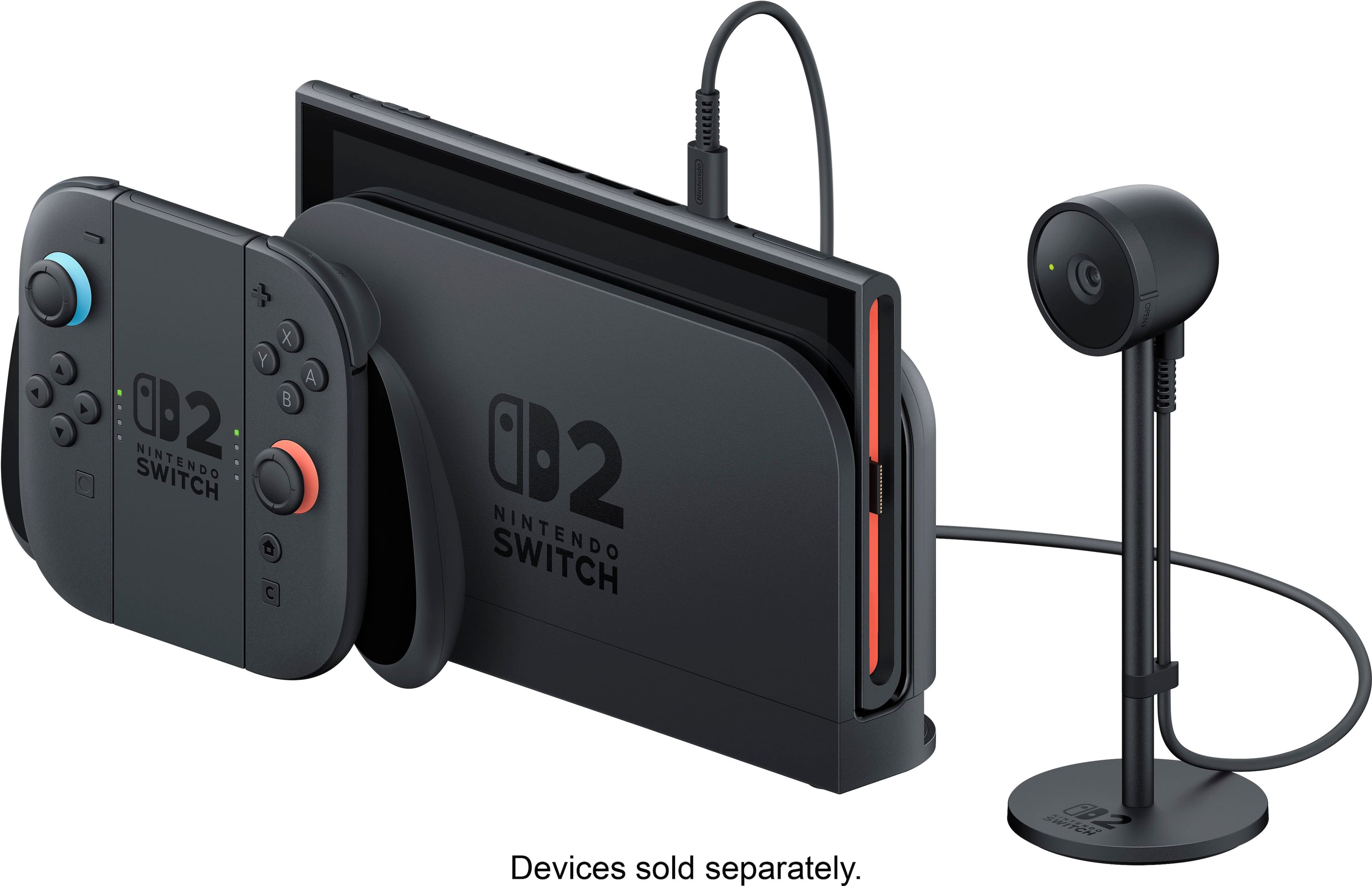 I | X Y 02 SWITCH C A 02 NINTENDO OPEN Devices sold separately.