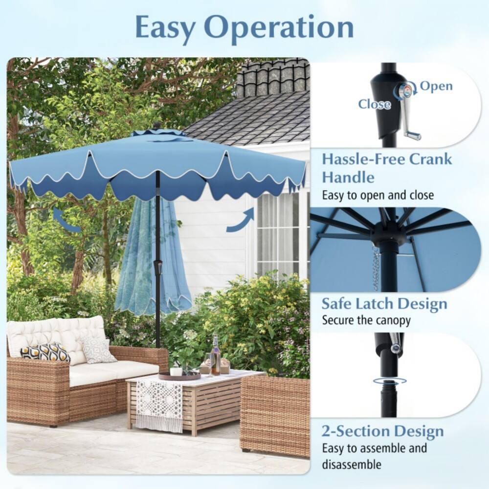 Easy Operation

- Hassle-Free Crank Handle
  - Easy to open and close

- Safe Latch Design
  - Secure the canopy

- 2-Section Design
  - Easy to assemble and disassemble