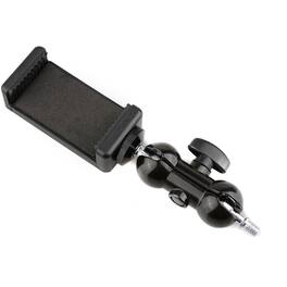 CAMVATE - 360 Degree Swivel Ball Head Mount Phonetrap Holder, Black