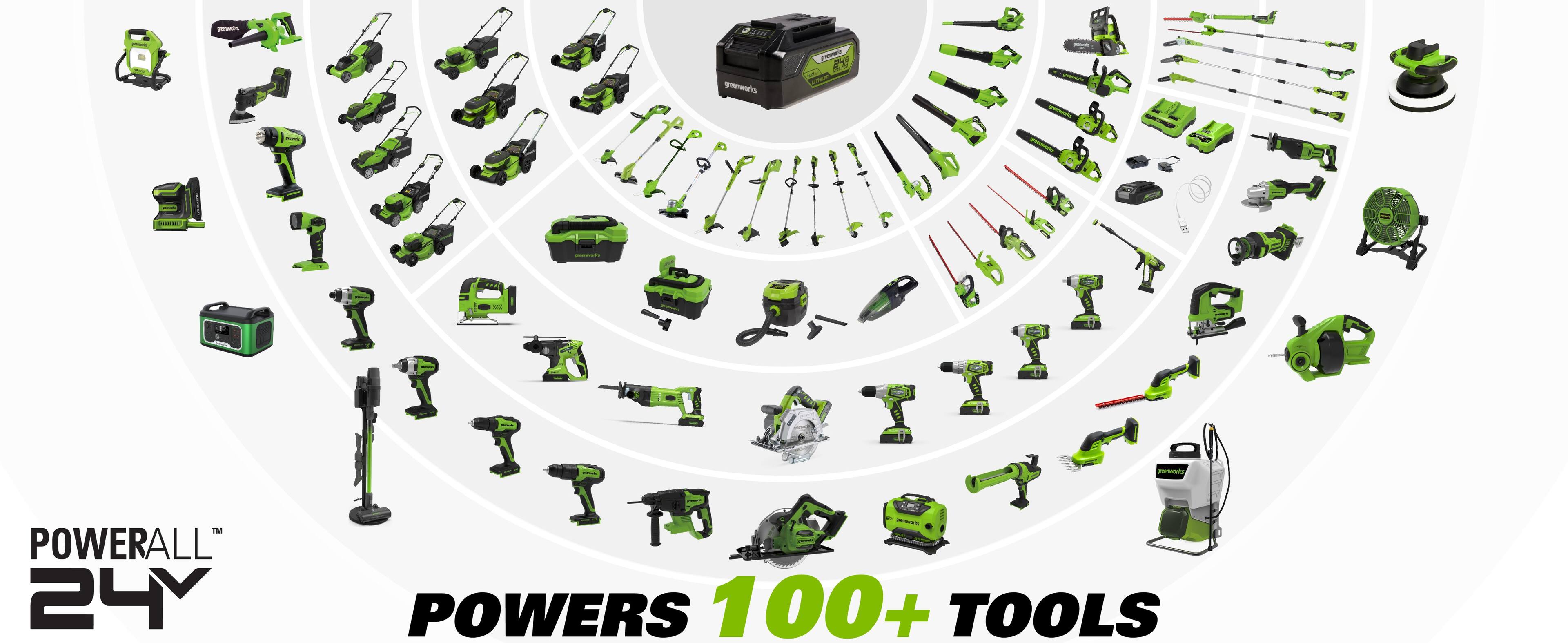 Alt View 23. Greenworks - 24-Volt Cordless Brushless SDS-Plus Rotary Hammer (Battery and Charger Not Included).