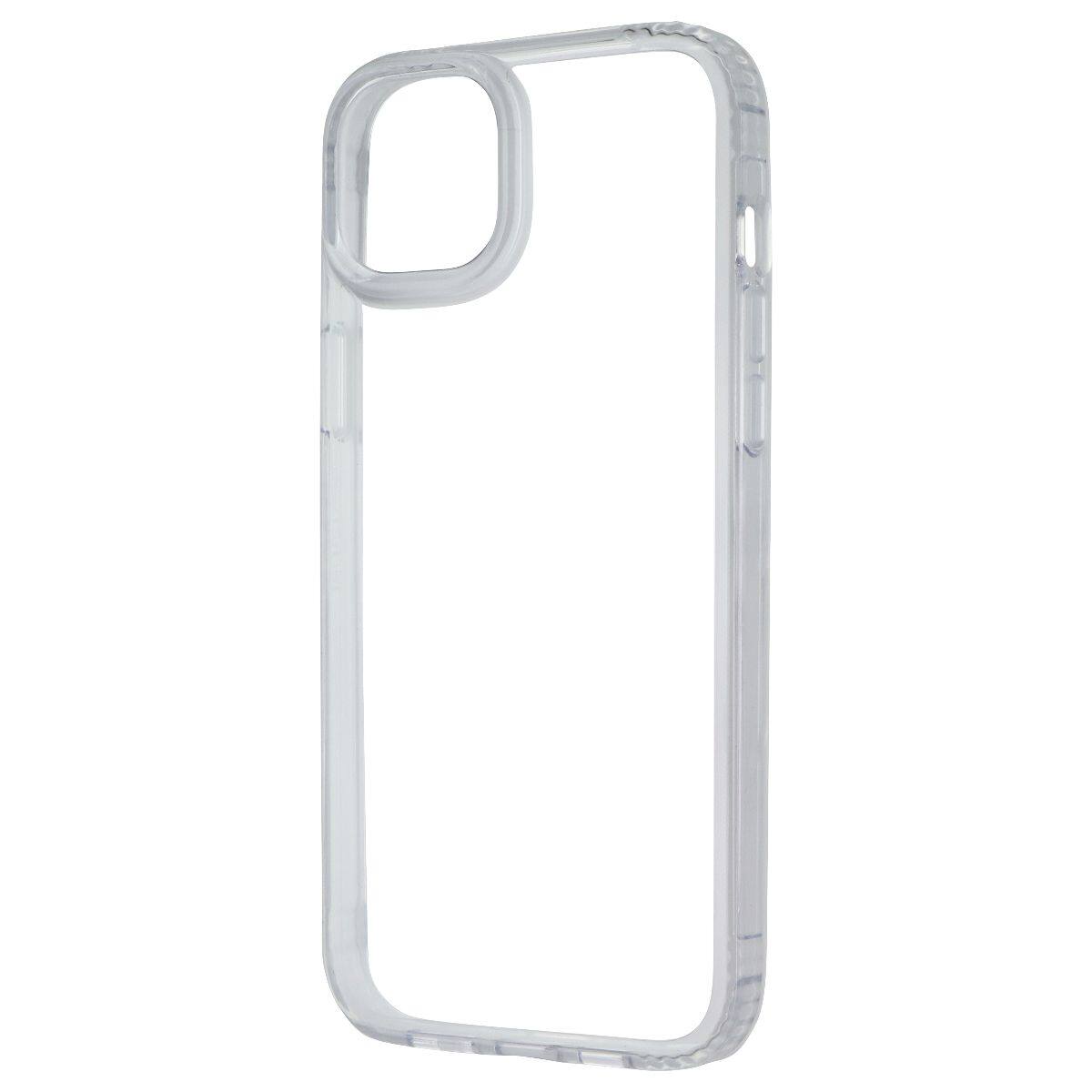 Back. Tech21 - EvoClear Phone Case for iPhone 14 Plus - Fitted Clear - Clear.