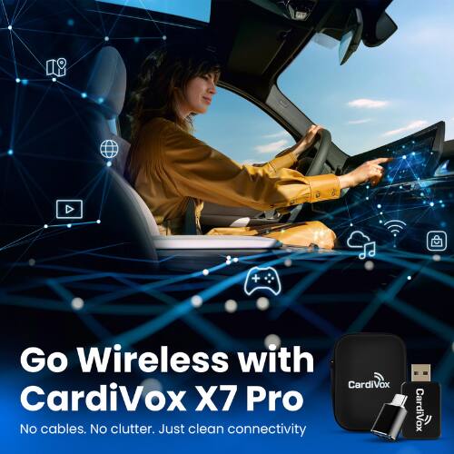 Go Wireless with CardiVox X7 Pro
No cables. No clutter. Just clean connectivity
CardiVox