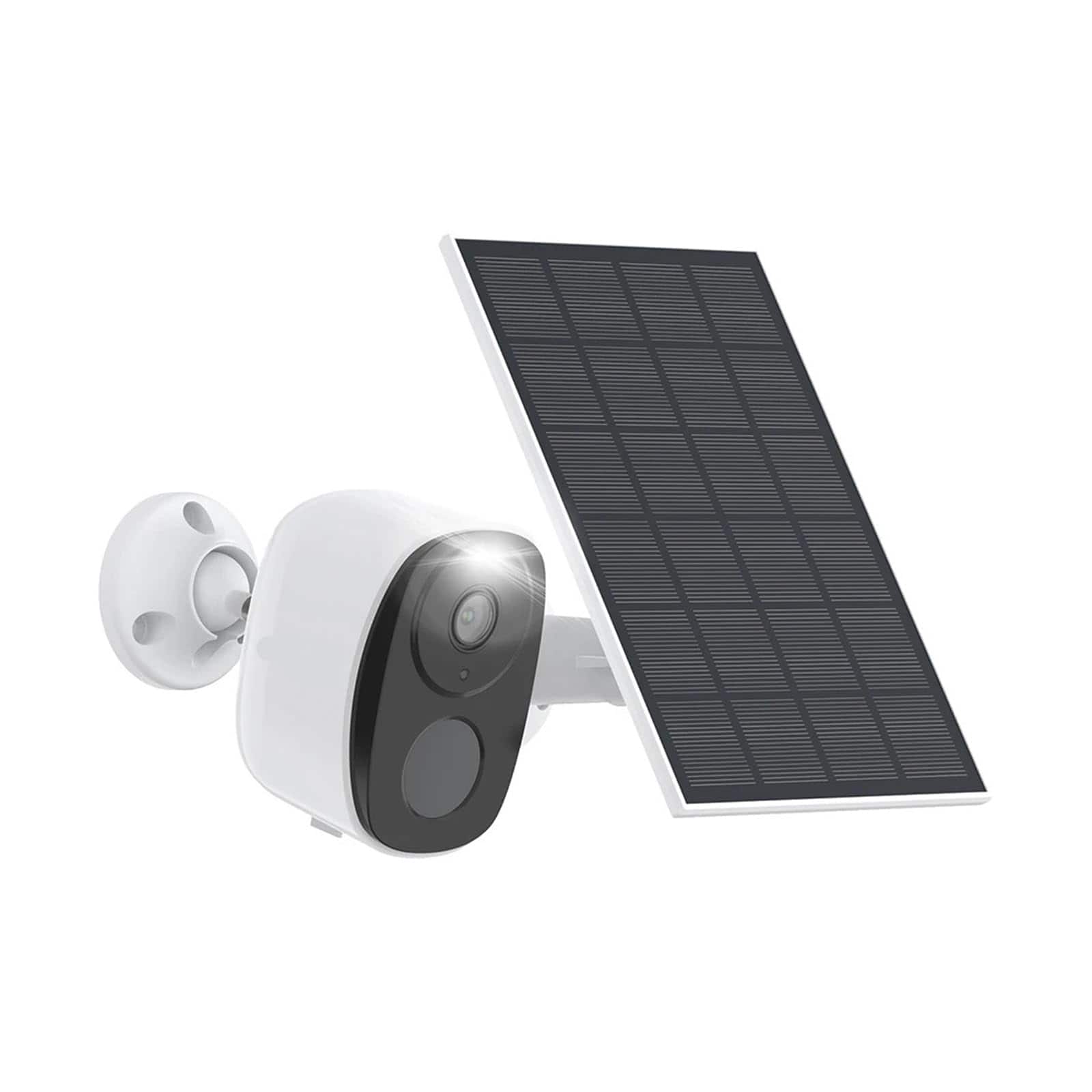 Cluzine - 2K 3MP Battery Powered Outdoor Security Camera, PIR WiFi Camera with Spotlight Siren, 2-Way Audio, IP Waterproof